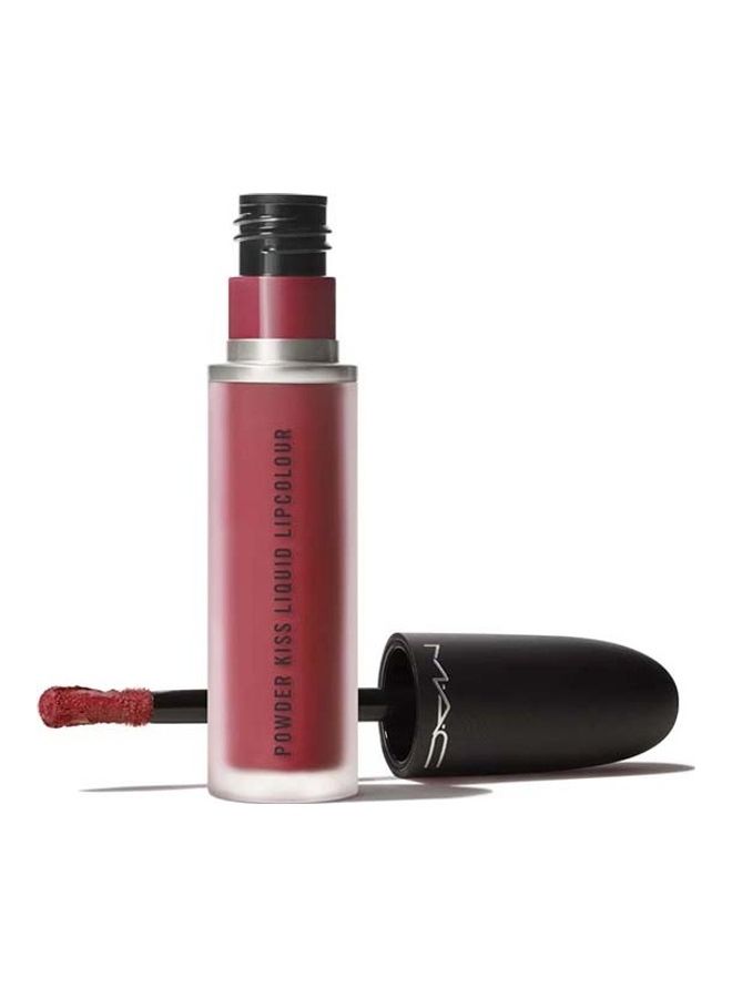 ماك POWDER KISS LIQUID LIPCOLOR FASHION EMERGENCY - Image 1