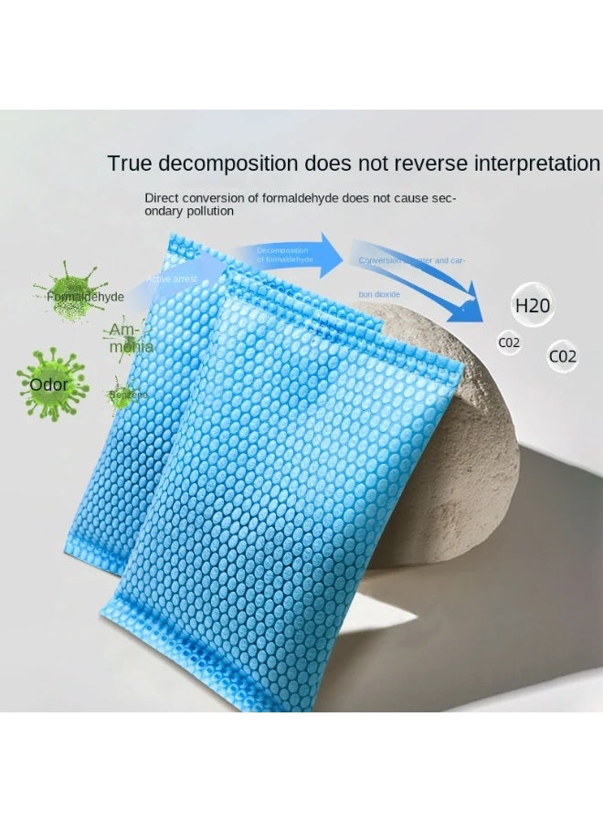 5 pcs * 100g,Powerful Activated Carbon Bamboo Charcoal Pack | Specially for New Home Decoration, Efficiently Remove Formaldehyde and Odors, Keep Furniture Fresh  - Image 3