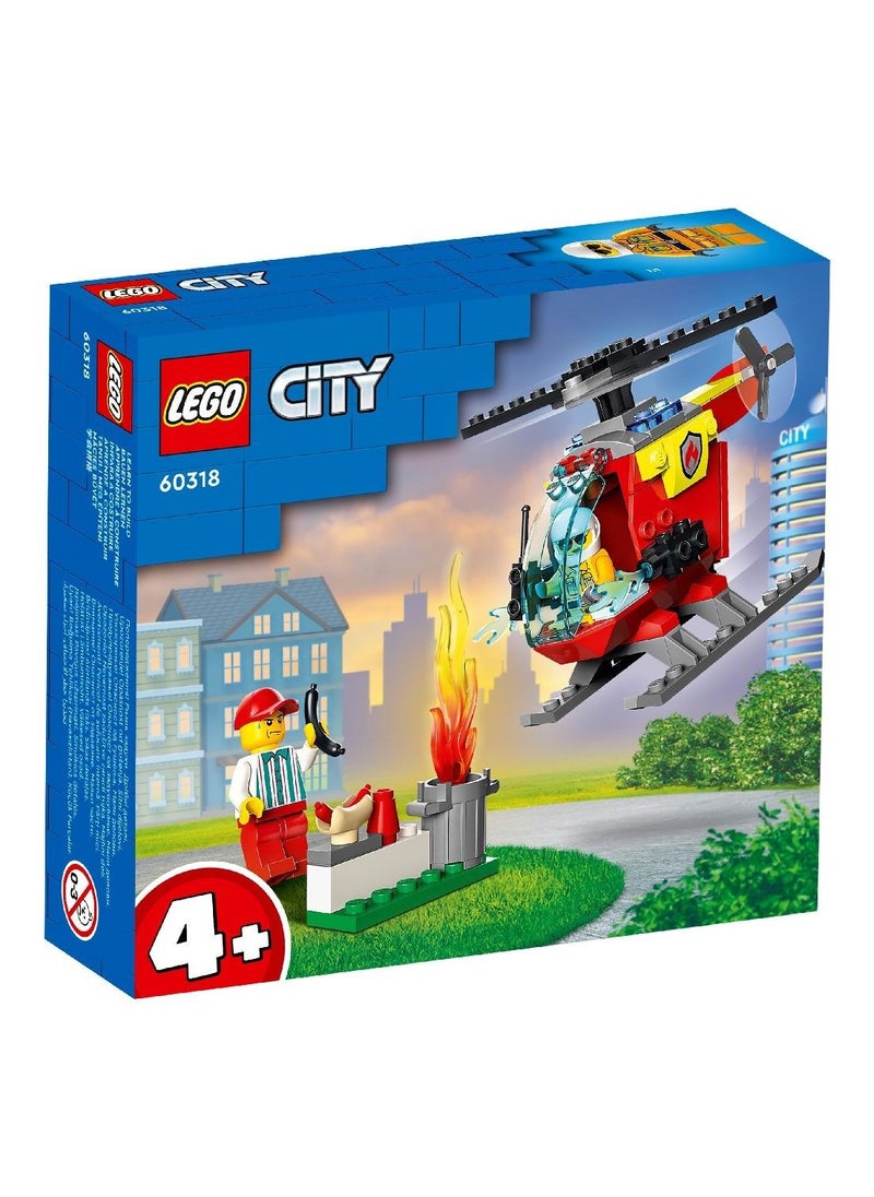 LEGO LEGO - City Fire Brigade Helicopter 53 Pieces - 60318  - Image 1
