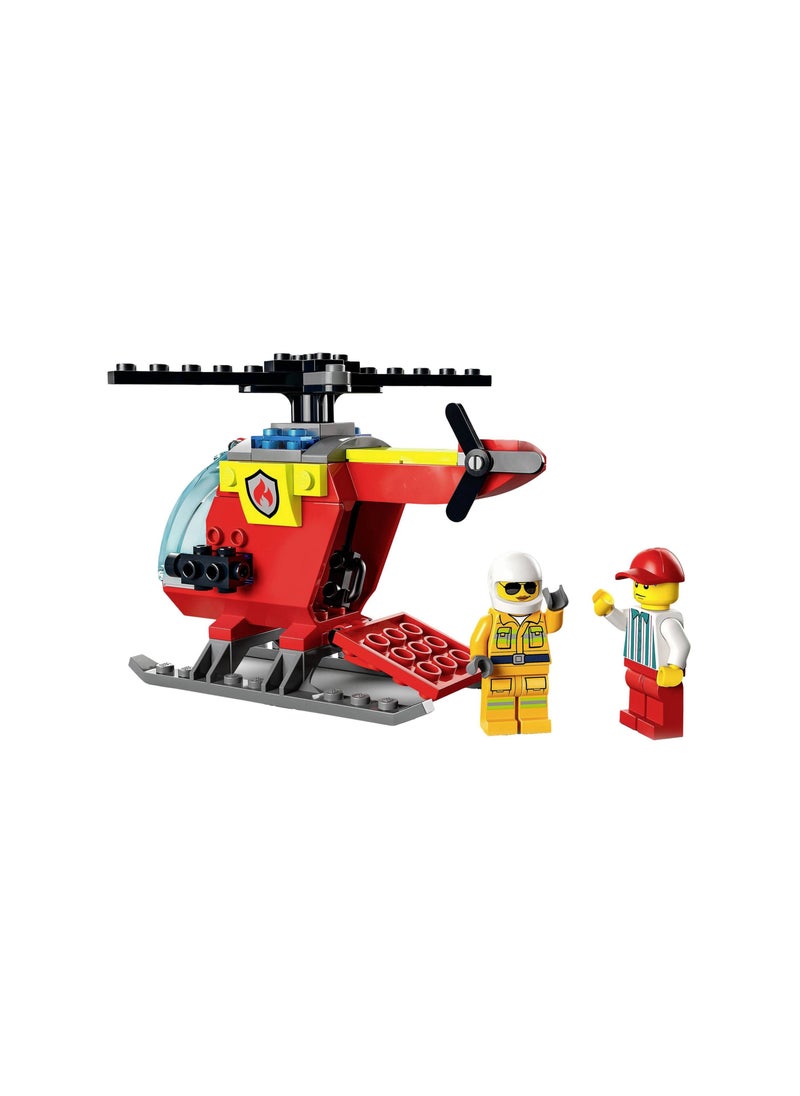 LEGO LEGO - City Fire Brigade Helicopter 53 Pieces - 60318  - Image 4