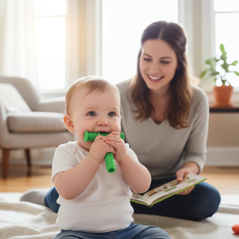 Chewy Tubes أنبوب مضغ أخضر (مُعَقد) من تشوي تيوب - Image 4