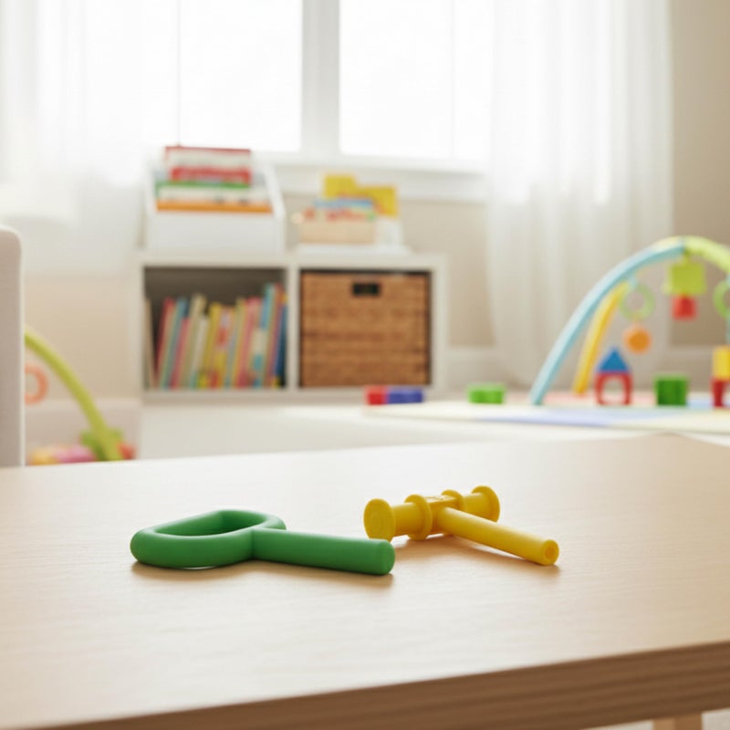 Chewy Tubes أنبوب مضغ أخضر (مُعَقد) من تشوي تيوب - Image 3