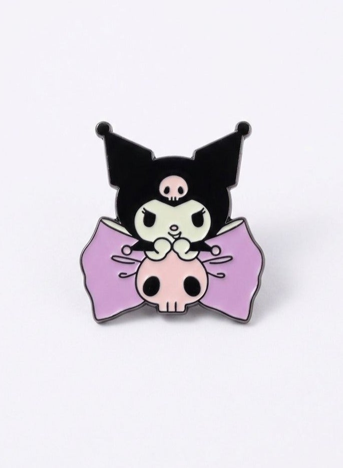 سانريو استكرات استكر جوال شخصية سانريو كورومي الكلاسيكة ثلاثية الابعاد المعدنية حديد لمحبين الانمي ملصقات هاتف محمول - Image 1