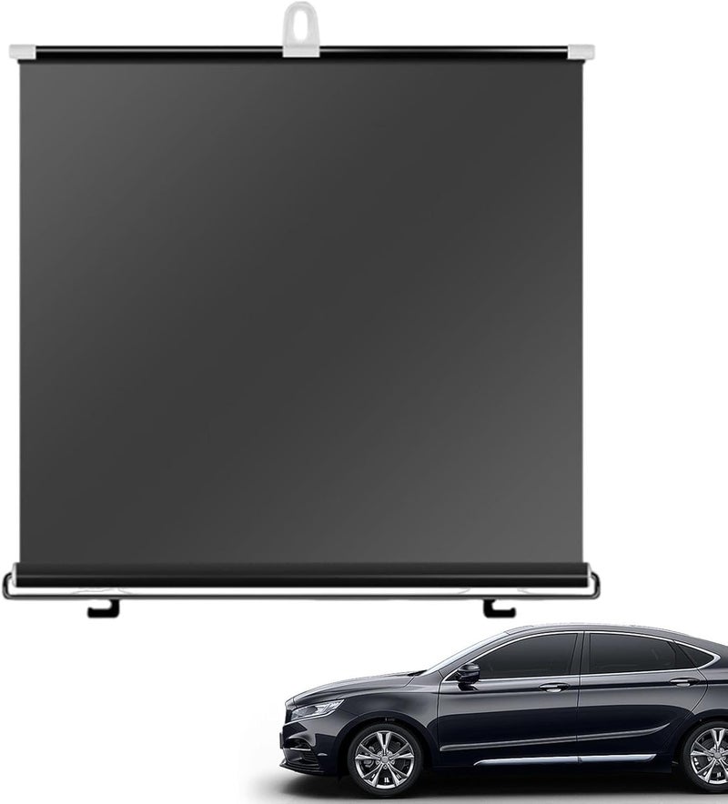 KASTWAVE Car Windshield Sun Shade, Truck Roller Blinds Window Shield, Truck Roller Blinds Front Window Sun Shade | Long Lasting Retractable Car Window Screen, Adjustable Sun Visor Protector for Car SUV - Image 1