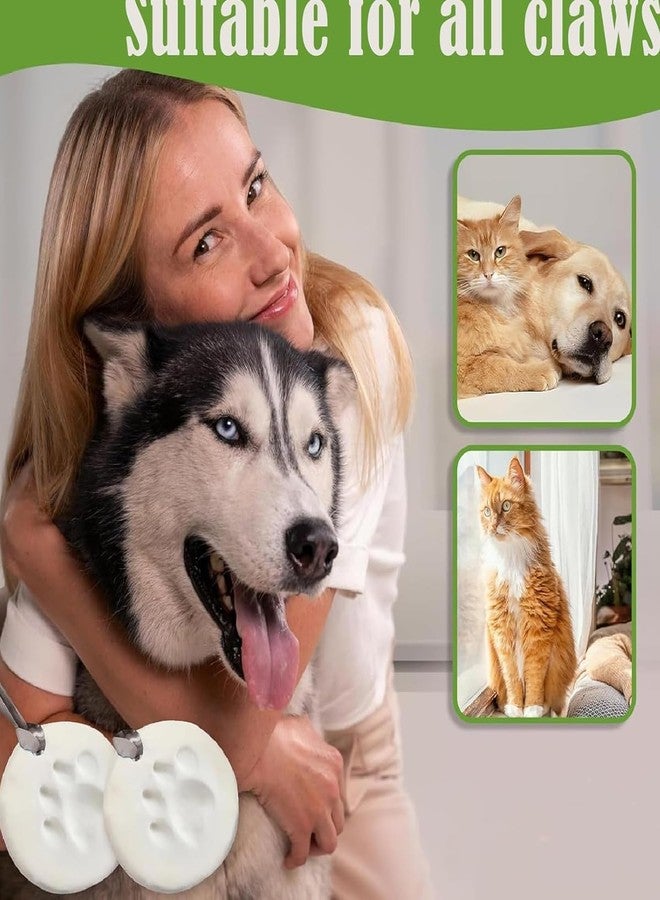 Vihaanta 2PCS Dog Paw Print Kit, Pet Paw Print Impression Kit, Baby, Dog or Cat Clay Pawprint Keepsake, Perfect Memorial Gift for Pet Lovers - Image 4