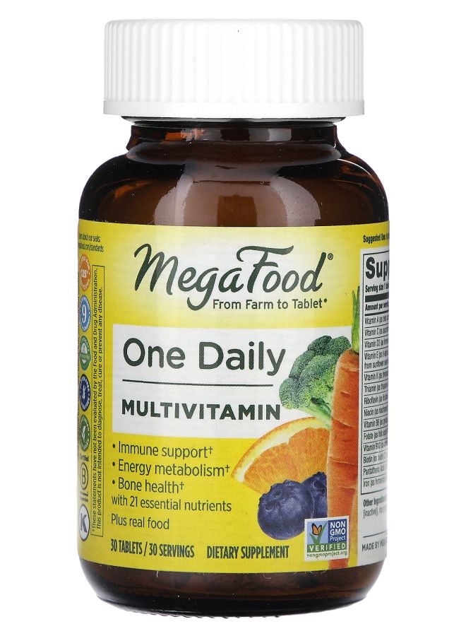 MegaFood One Daily Multivitamin 30 Tablets