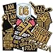 HappFestiv 12 Pcs Alpha Phi Fraternity Iron on Patches Embroidered Applique Clothes Backpacks Hats Pants Jackets Jeans Decoration Party Favors DIY Accessories - Image 2