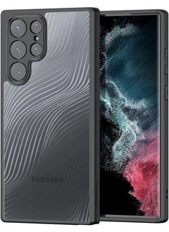Polhammobile Polham Samsung Galaxy S22 Ultra Compatible Premium Frosted Hard Camera Protective Case, No Fingerprints  - Image 1
