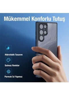 Polhammobile Polham Samsung Galaxy S22 Ultra Compatible Premium Frosted Hard Camera Protective Case, No Fingerprints  - Image 2