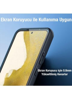 Polhammobile Polham Samsung Galaxy S22 Ultra Compatible Premium Frosted Hard Camera Protective Case, No Fingerprints  - Image 4