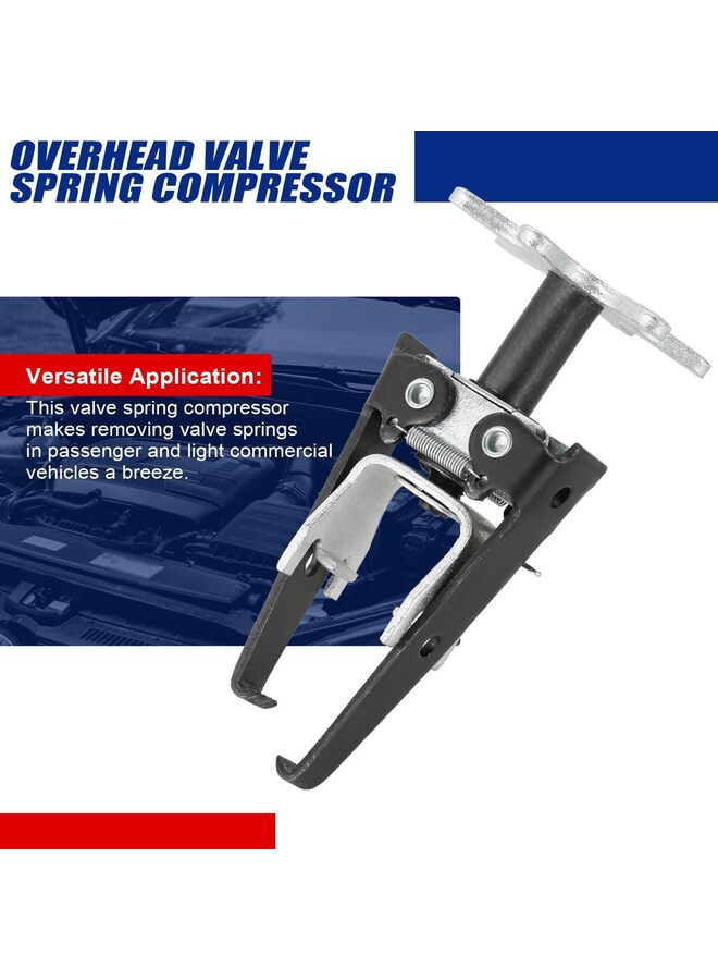ضاغط زنبرك الصمام العلوي، أداة إزالة وإصلاح محرك السيارة العالمية للإزالة السريعة لنوابض الصمام - Image 4