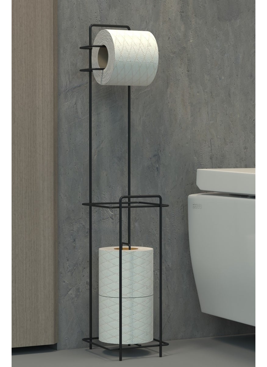Zabata - Toilet Roll Holder WC Paper Holder Replacement Metal Toilet Paper Stand Holder Hanger - Image 1