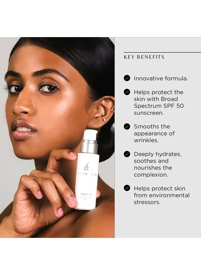 CosMedix Serum 16 Rapid Renewal Serum, Helps Reduce Appearance of Uneven Skin Tone, Moisturizes Skin, Vitamin A, Retinol, Cruelty Free  - Image 4