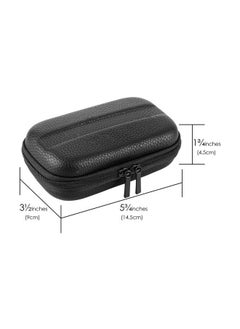 Linkidea Hard Travel Case Compatible with Vikings, Merkur, Shaving Revolution Double Edge Safety Razor, Storage Box Organizer for Safety Razor & Shaving Attachments (Lychee Vegan Leather)  - Image 3