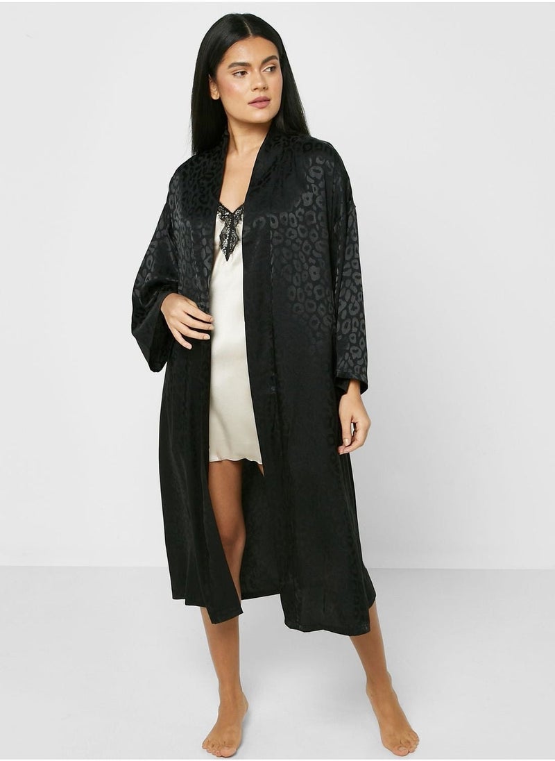 Satin Night Robe - Image 4