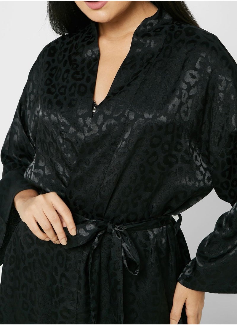Satin Night Robe - Image 3