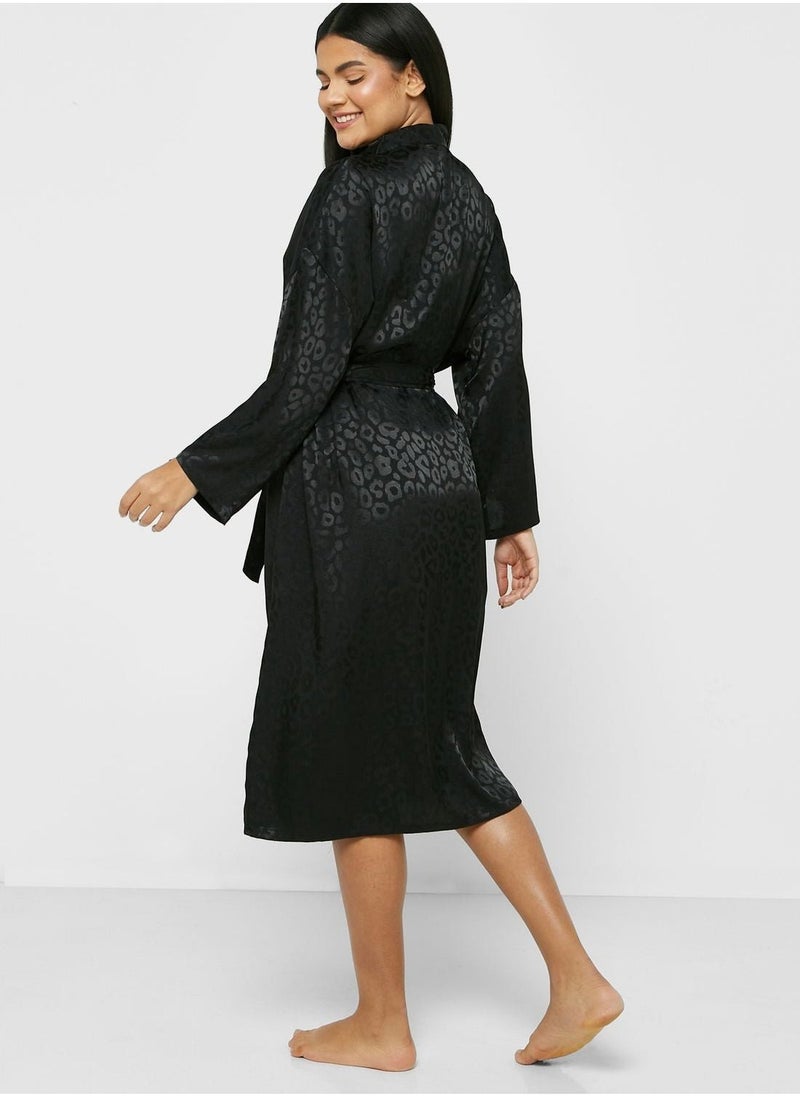 Satin Night Robe - Image 2