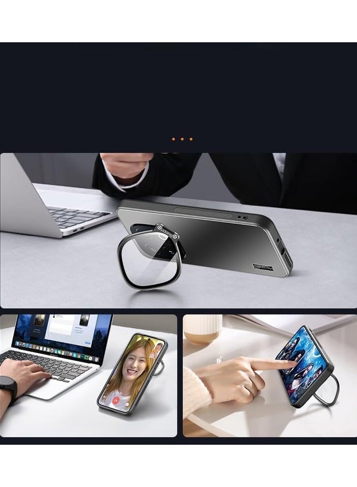 Frosted Case Compatible with Vivo IQOO 13, with Hidden Lens Bracket and Dual Protection for Screen and Lens, Seismic and Anti Fall Cover with Vivo IQOO 13 - Image 3