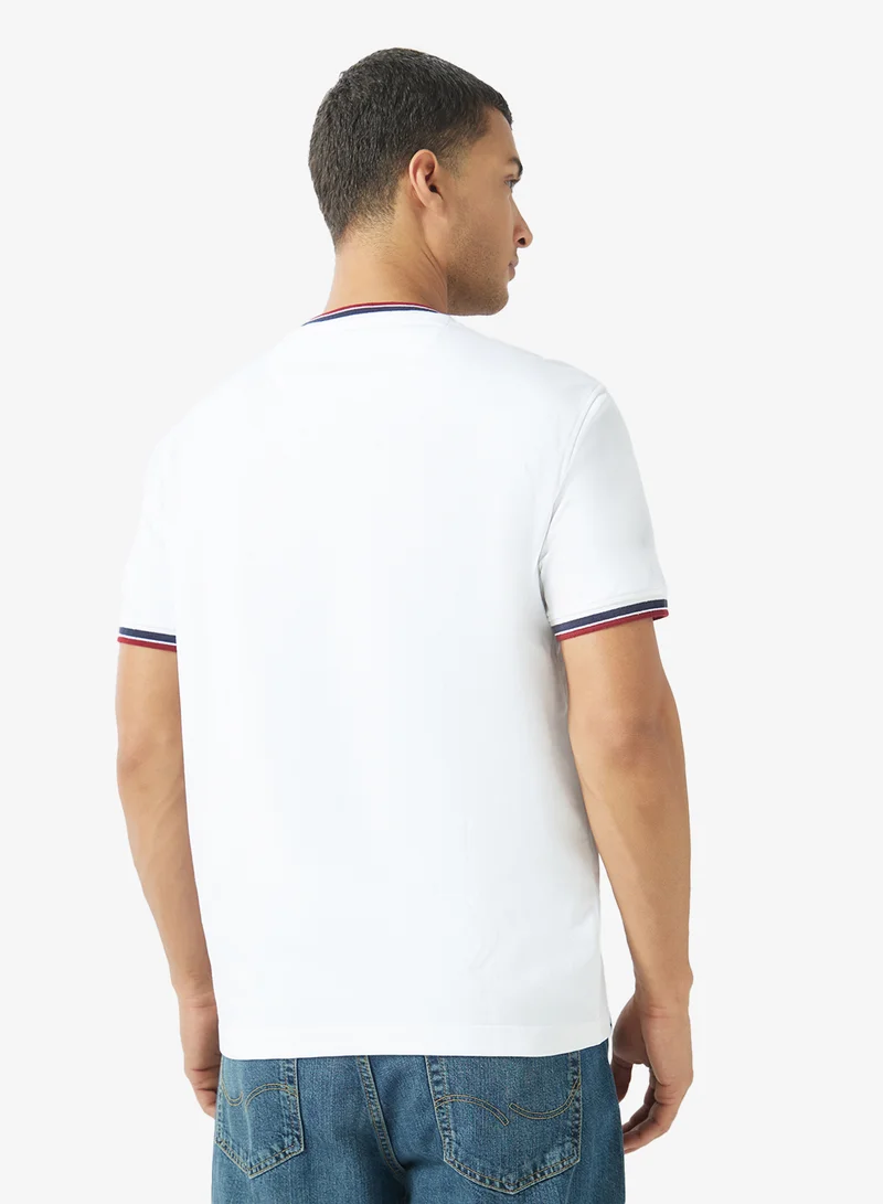 Ben Sherman Textured Crew Neck T-Shirt