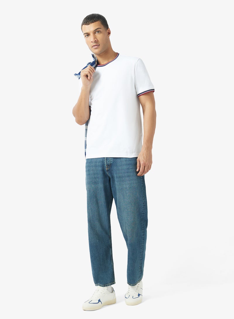 Ben Sherman Textured Crew Neck T-Shirt - Image 4