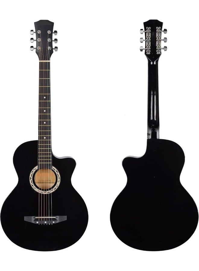 MegArya Acoustic Guitar For Kids, Adults and Beginners Size 38 Cutaway - Image 1