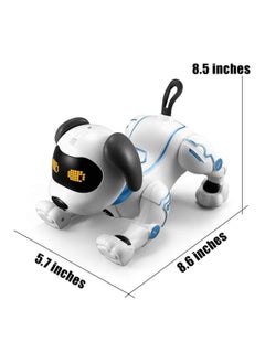 Generic Remote Control Dog, RC Robotic Stunt Puppy Voice Control Toys Handstand Push-up Electronic Pets Dancing Programmable Robot with Sound for Kids Boys and Girls Age 6, 7, 8, 9, 10 Year Old  - Image 3