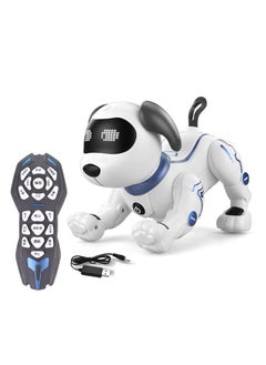 Generic Remote Control Dog, RC Robotic Stunt Puppy Voice Control Toys Handstand Push-up Electronic Pets Dancing Programmable Robot with Sound for Kids Boys and Girls Age 6, 7, 8, 9, 10 Year Old  - Image 1