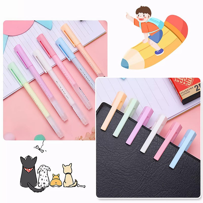 OneNine Quick Dry Glue Pen, 6Pcs Adhesive Glue Pens Crafting Fabric Glue Pen Set, Portable Glue Dispensing Pen For Scrapbook, Papercrafts, Handmade Stationery, Art Craft, Diy Foil-Stamping - Image 5