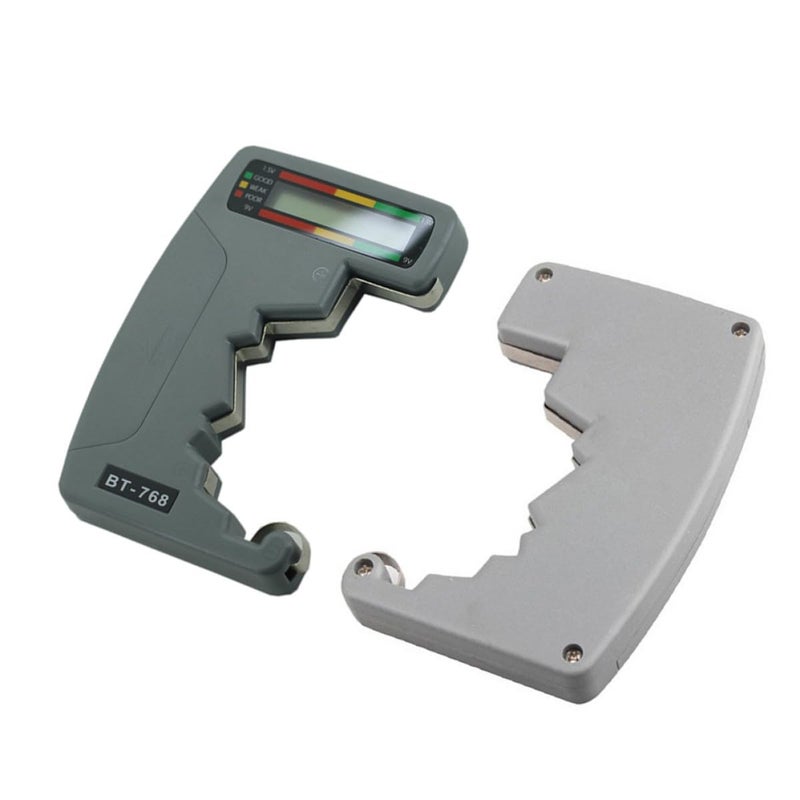 Universal Battery Tester Dial Type for AA AAA 9V Button Cell Grey for Home Electronics - Image 5