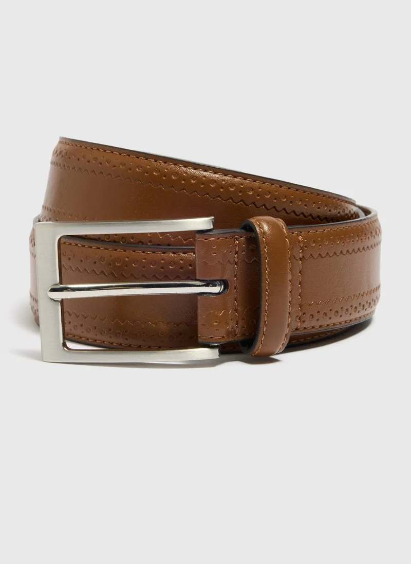 ماتلان Tan Brogue Belt