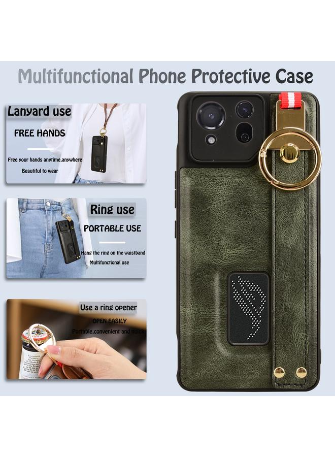 اس-توب جراب معصم لهاتف Asus ROG Phone 8 Pro مع جراب خلفي من الجلد - Image 5