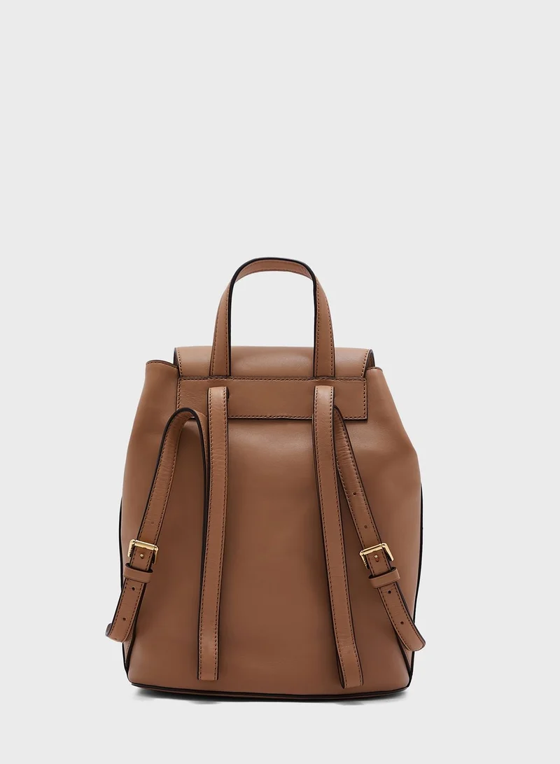 Lauren Ralph Lauren Flap Medium Backpack