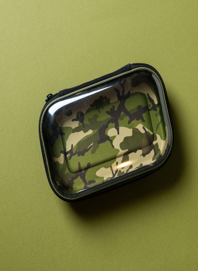 ZIPIT Clear Top Pencil Box for Boys | Camo Pencil Case for School | Organizer Pencil Bag | Large Capacity Pencil Pouch - Image 5