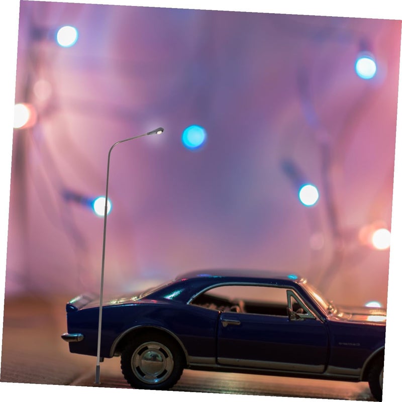 INOOMP 3Pcs Streetlight Model Decor Simulation Lamp for Micro Landscape Lightweight Design for DIY Projects Model Railroads - Image 3