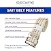 Secure Safety Solutions Gait Belt for Seniors with Metal Buckle 60 inch Medical Transfer and Walking Standing Assist Aid for Elderly Patients Caregiver Nurses Physical Therapy - Image 4