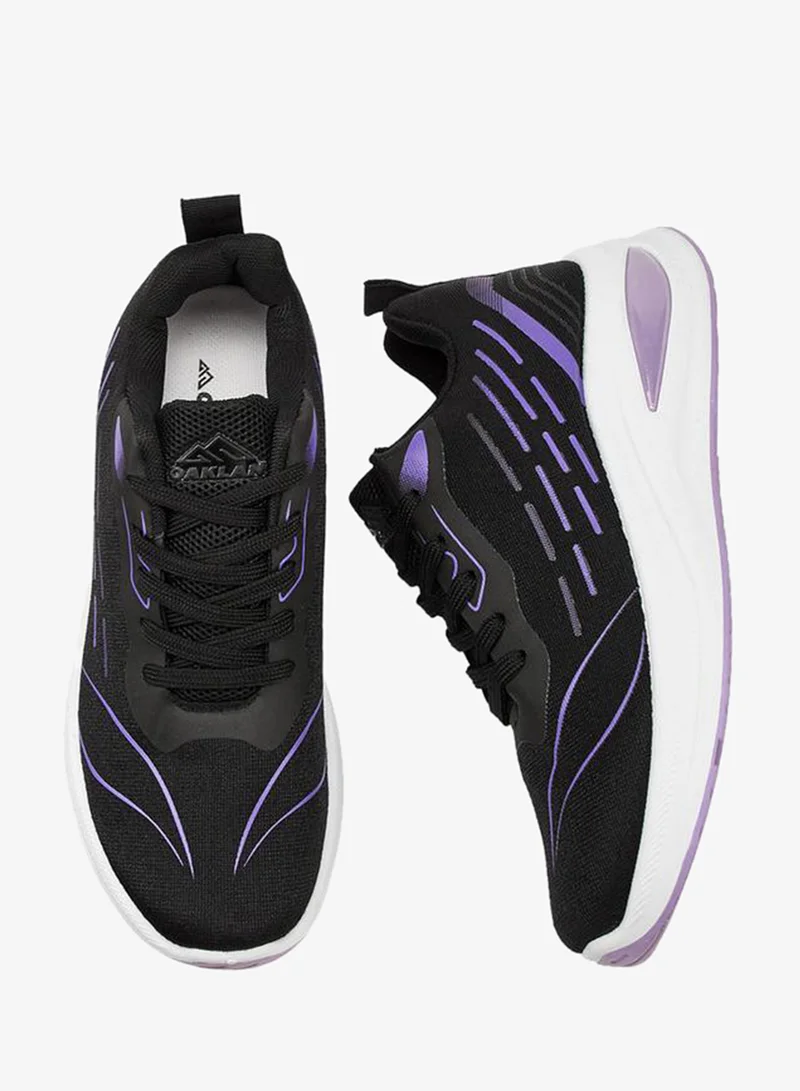 Oaklan by Shoexpress  Lace-Up Sports Shoes With Pull Tab for Women | Best Price UAE