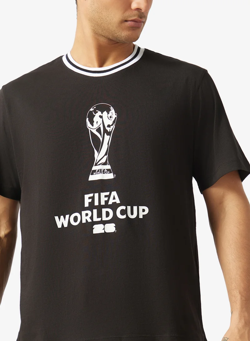 JACK & JONES  FIFA World Cup Regular Fit T-Shirt for Men | Best Price UAE