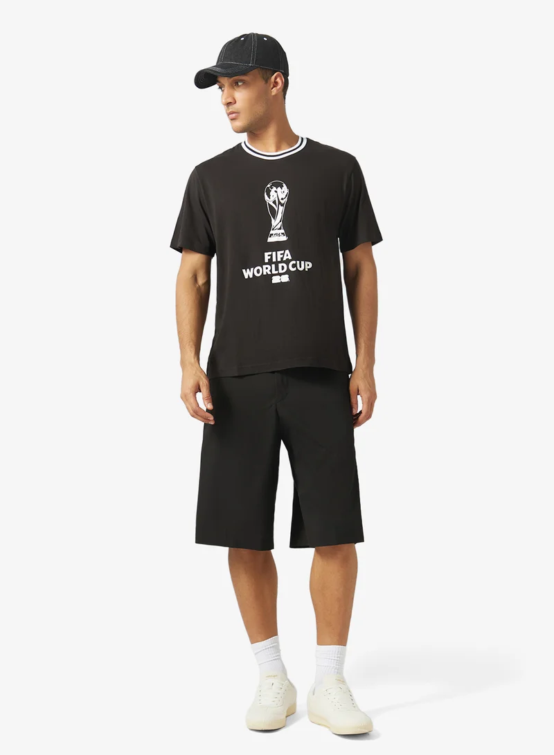 JACK & JONES  FIFA World Cup Regular Fit T-Shirt for Men | Best Price UAE