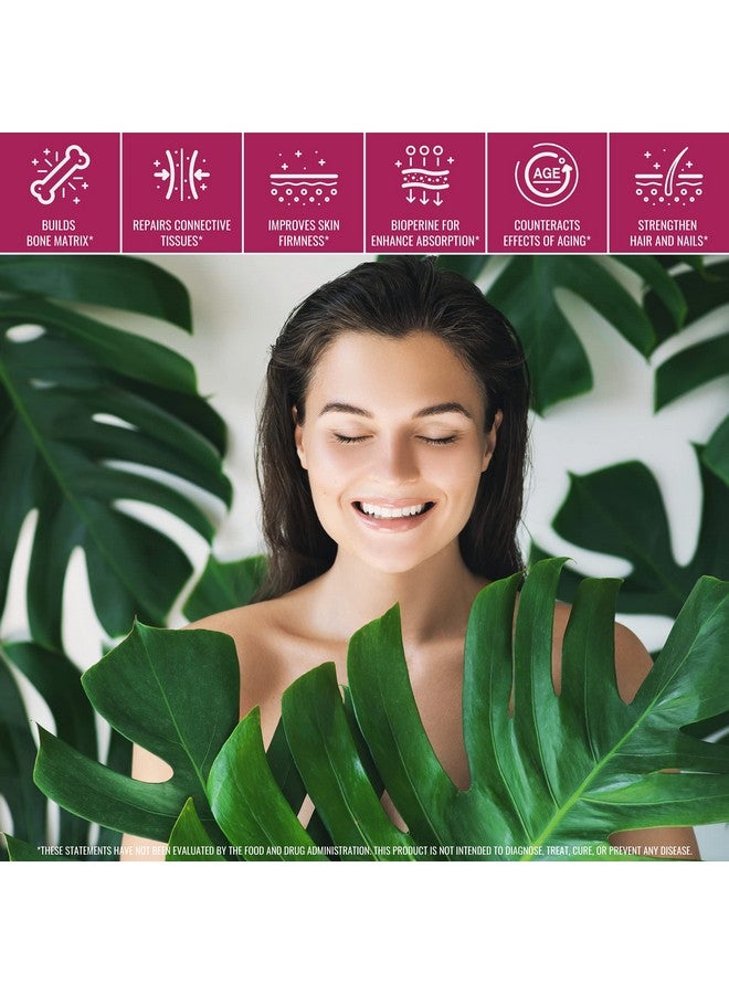 Sundhed Natural Max Collagen Plus C (30 Day Supply) - All Natural Collagen Powder with Biotin & Bioperine to Boost Anti Aging Hydration & Skin Firmness - 500mg Vitamin C - Strengthen Bones & Nails - Image 4