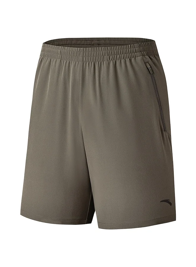 ANTA Men's Regular Fit Workout Training Commute Woven Shorts