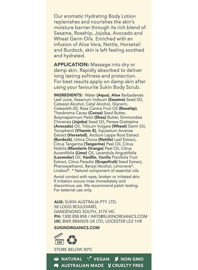 sukin Signature Hydrating Body Lotion for Women - 16.9 oz Body Lotion - Image 5