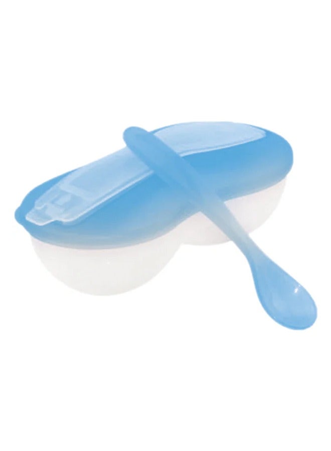 Optimal Grinding Feeding Bowl With Spoon, 4M+, Assorted - Image 1