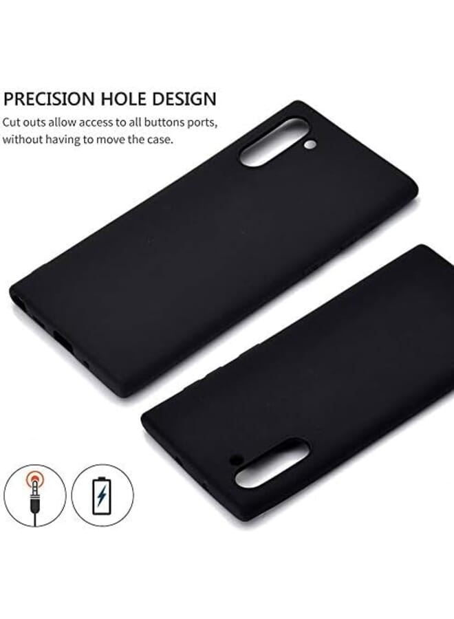 3إي غطاء حماية من البلاستيك المرن من مادة TPU لهاتف سامسونج جالاكسي نوت 10 باللون الأسود - Image 2
