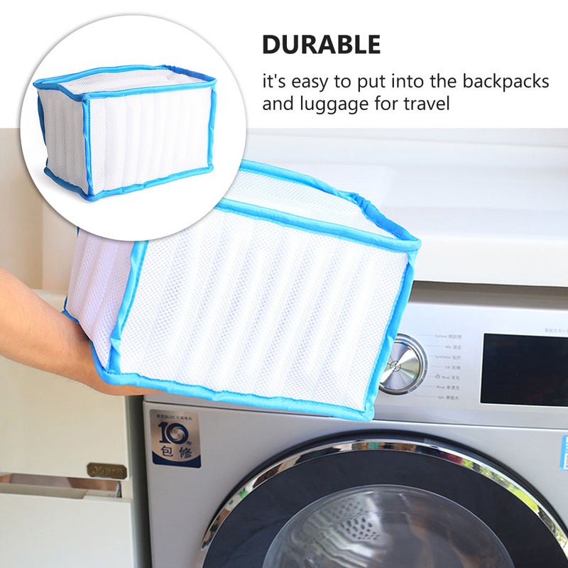 Laundry Mesh Bag,Durable Plastic Zipper,Portable Design For Travel And Home Use - Image 4