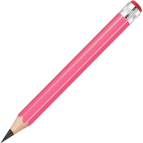 ywmigl 13 inch Wooden Jumbo Pencils for Prop Giant Big Novelty Wood Pencil with Eraser for Fun Decor, School Projects, Party Favors, and Unique Gifts (Pink) - Image 1