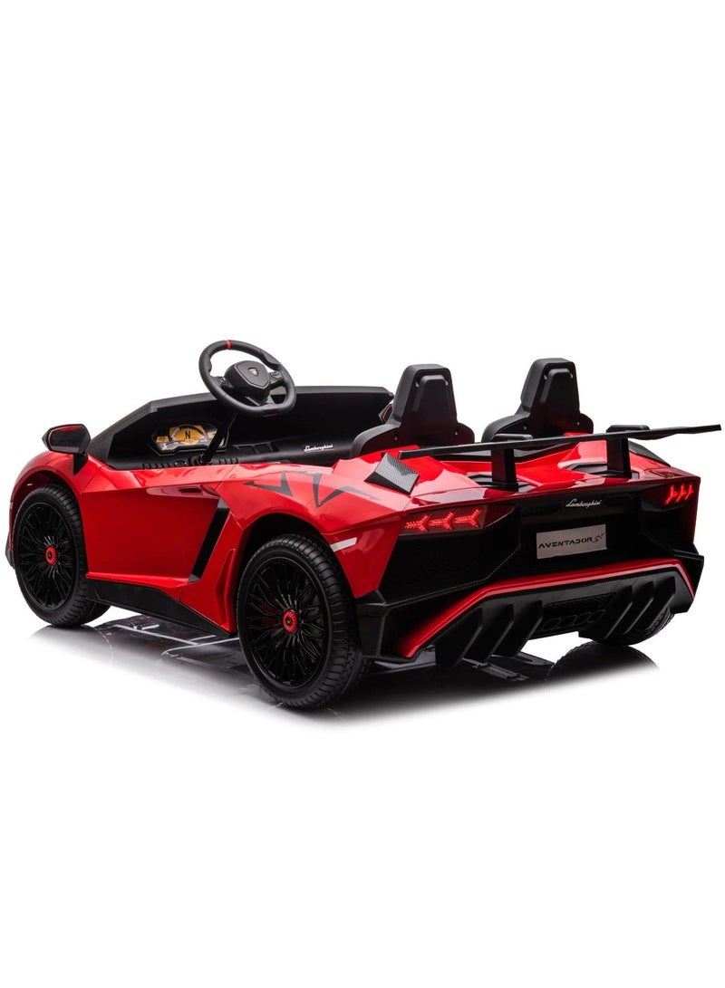 LAMBORGHINI سيارة لامبورغيني أفينتادور SV 1B/2M حمراء - Image 3