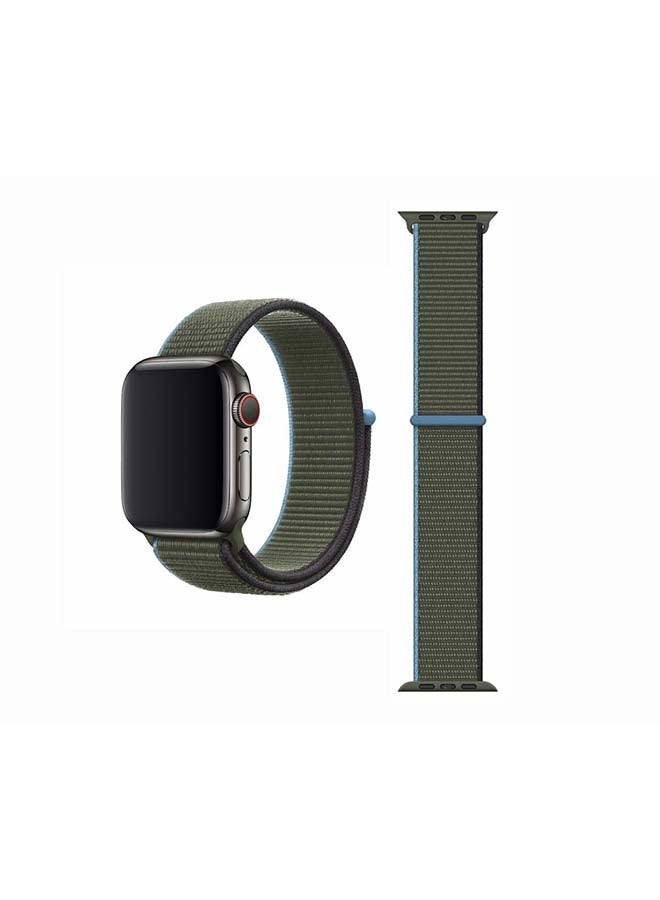 Perfii Replacement Band For Apple Watch Series 6/SE/5/4/3/2/1 Inverness Green - Image 1