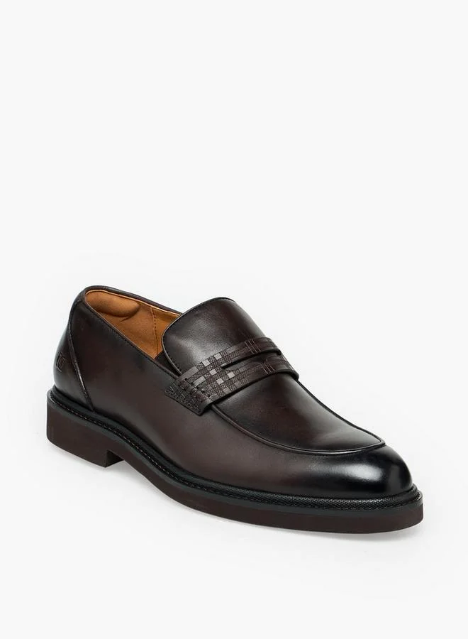 Duchini Boys Leather Penny Loafers