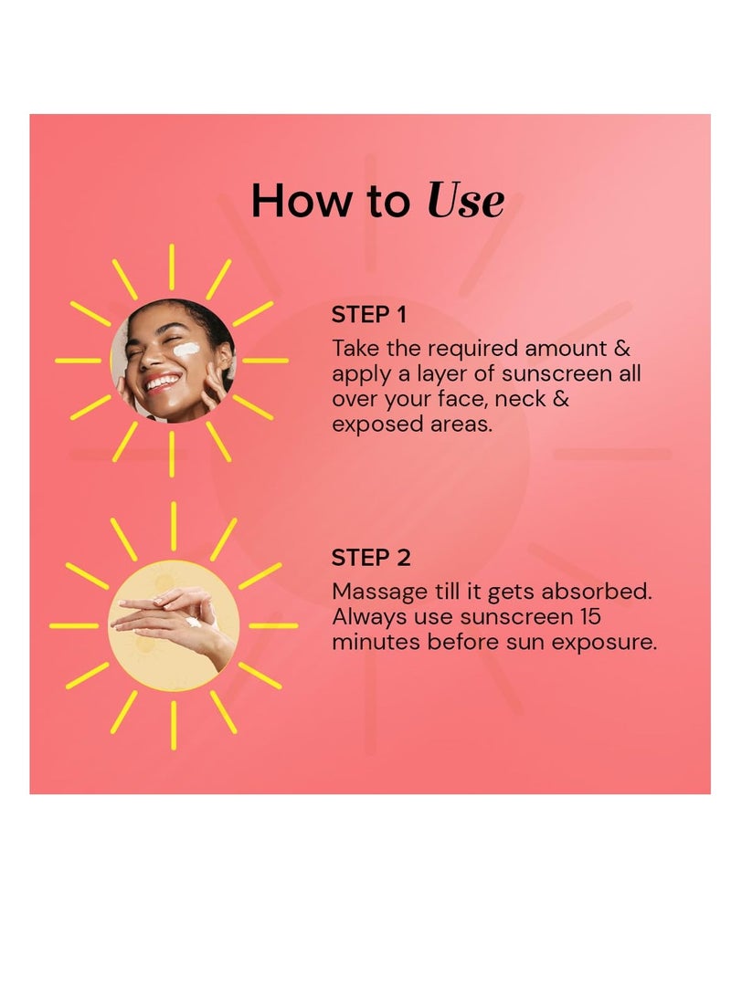 Khadi Natural Watermelon and Niacinamide Sunscreen Aqua Gel SPF 50 PA   Non oily formula   Lightweight  No white cast   100gm - Image 4