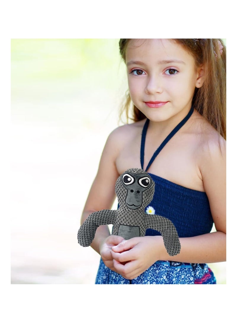 Game Gorilla Tag Animal Plush Toy Girls Boy Holiday Gift Gray - Image 4